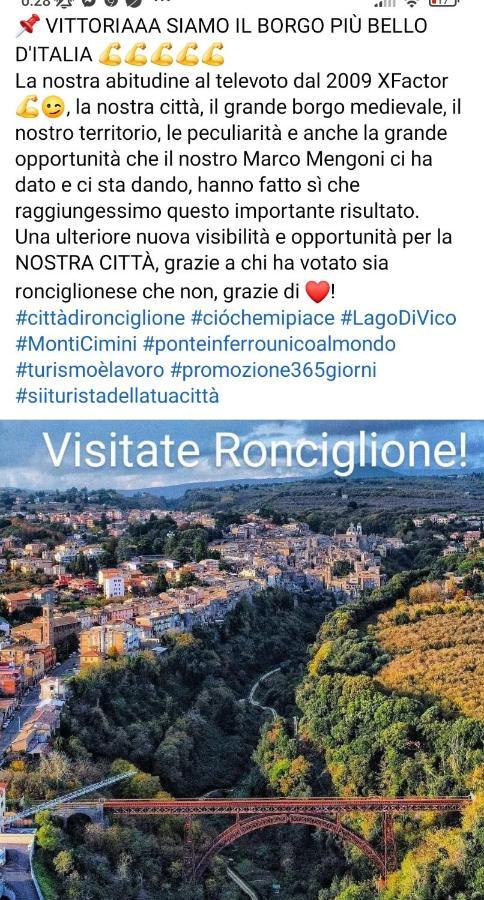 La Casina Di Karol Daire Ronciglione  Dış mekan fotoğraf